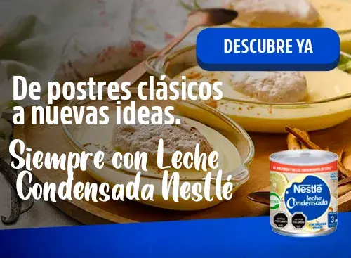 De postres clásicos a nuevas recetas Banner
