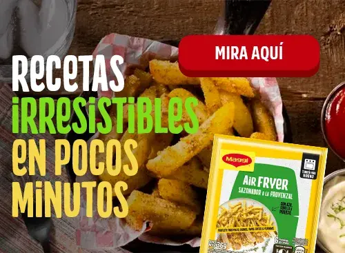 Recetas Irresistibles Banner