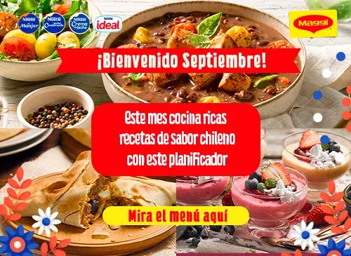 Banner Bienvenido Septiembre