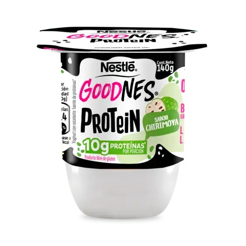 GoodNes Yogurt con Proteina 140gr sabor Natural endulzado