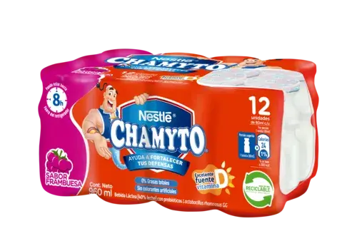 Chamyto Frambuesa formato x12