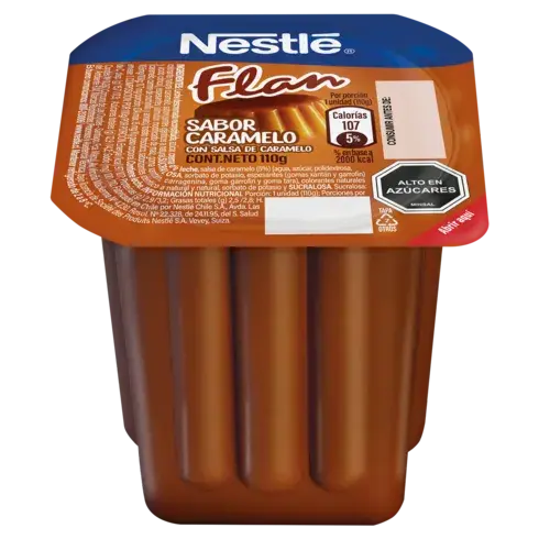 Flan Nestlé 110gr sabor Caramelo