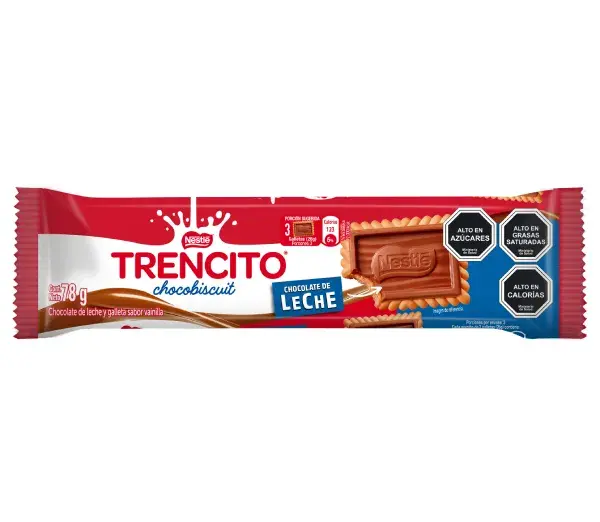 TRENCITO ChocoBiscuit Leche 78g