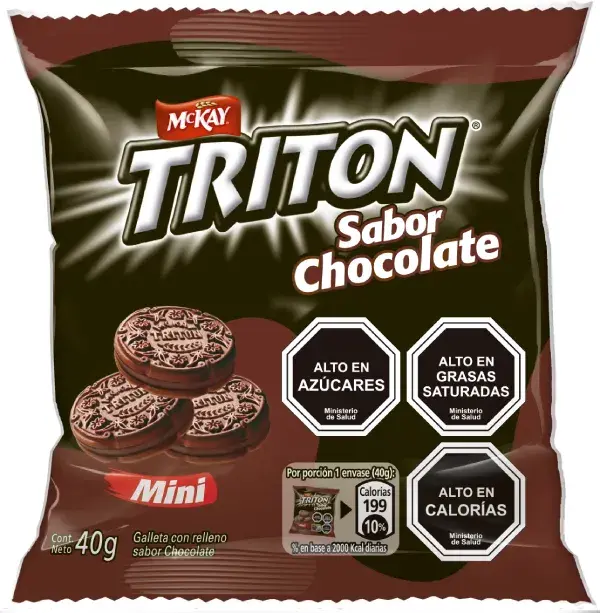 Tritón Mini Chocolate 40g