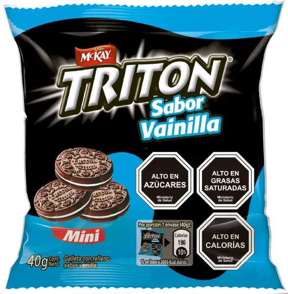Tritón Mini Vainilla 40g