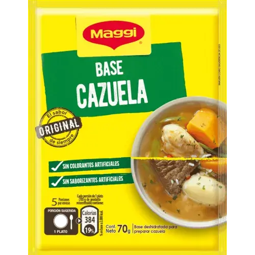 Base para cazuela