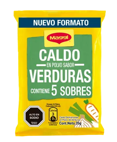 Caldo en Polvo Verduras