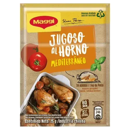 Jugoso al Horno Mediterráneo