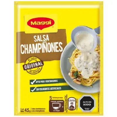 Salsa Champiñones